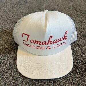 Vintage Tomahawk Savings & Loan Trucker Hat – Made in USA 🇺🇸